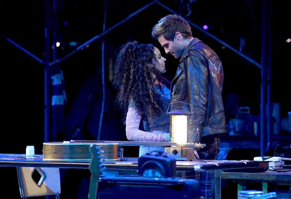 Tinashe and Brennin Hunt in RENT