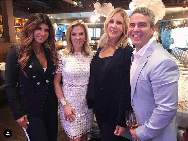 andy cohen baby shower, real housewives, teresa giudice, vicki gunvalson, ramona singer