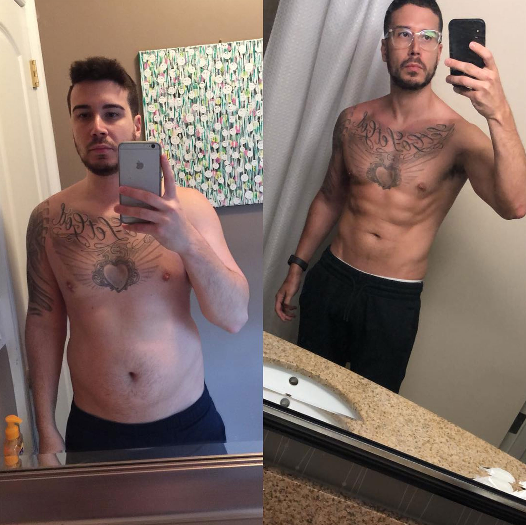 Jersey Shore's Vinny's Keto Diet Weight Loss Before and After Photos