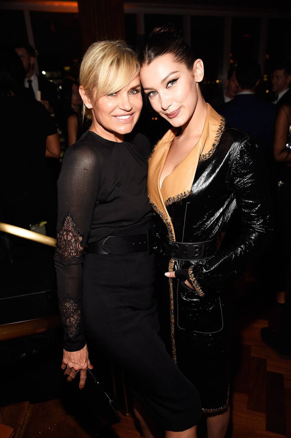 Yolanda Hadid and Bella Hadid Yolanda Hadid Claps Back at Trolls Who Say Bella Has Gotten Fillers and Botox