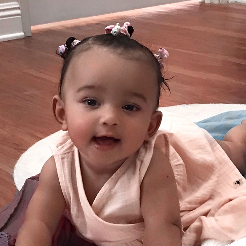 Kim Kardashian Gushes Over 'Sweetest Baby in the Entire World' Chicago on Her 1st Birthday
