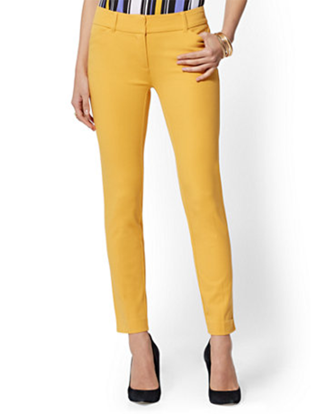 gold pant