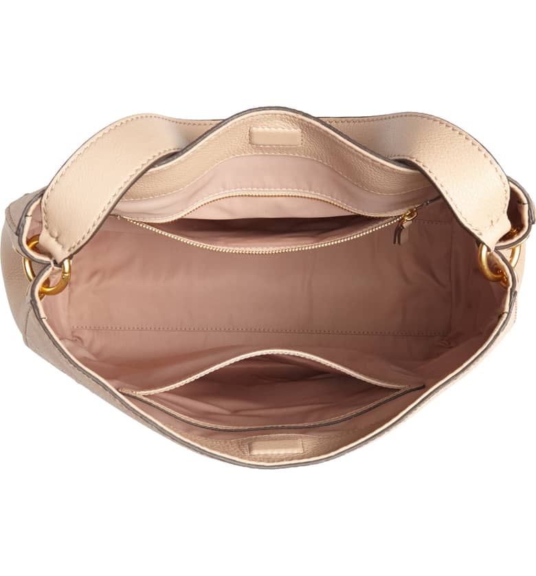 leather hobo