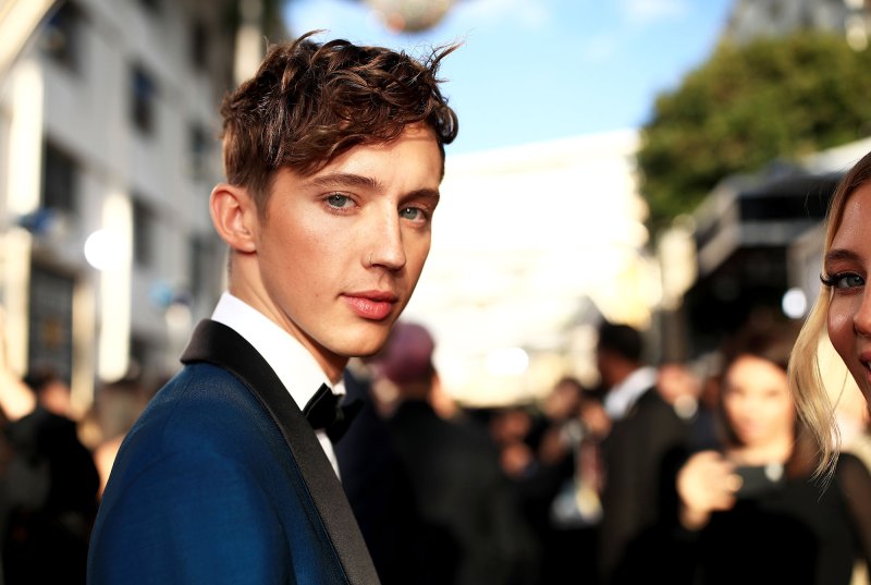 Troye Sivan arrive to the 76th Annual Golden Globe Awards 2019