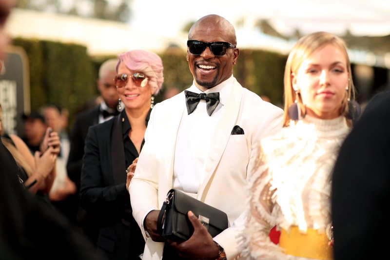 Rebecca King-Crews and Terry Crews arrive to the 76th Annual Golden Globe Awards 2019