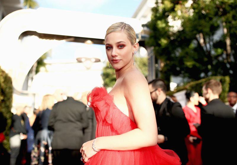 Lili Reinhart arrives to the 76th Annual Golden Globe Awards 2019