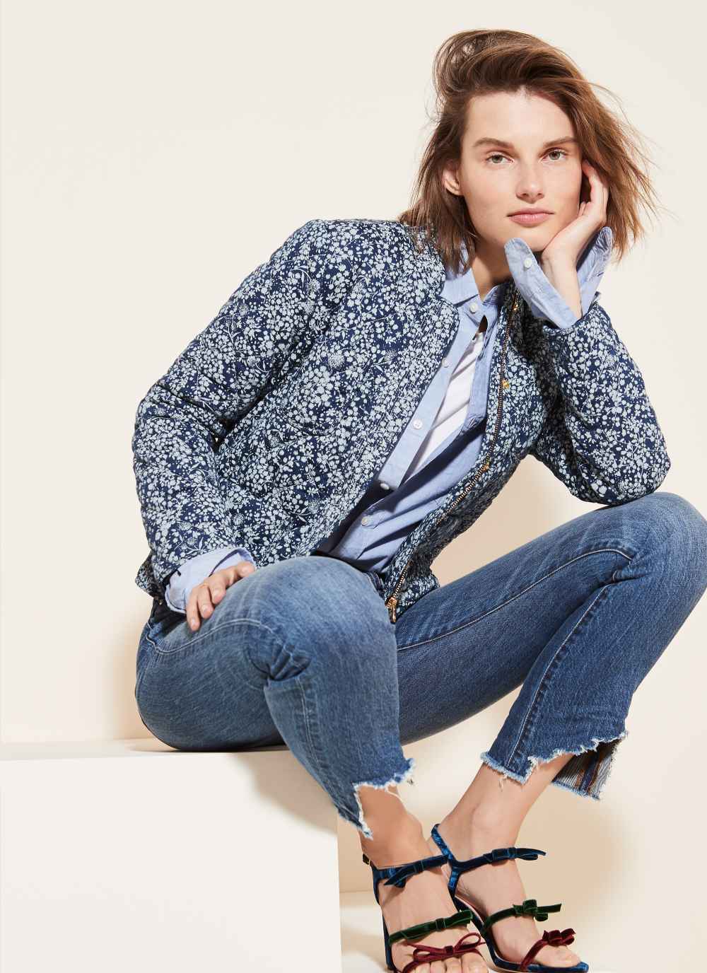 J.Crew’s new denim recycling program. Can we build a post with the pics below?