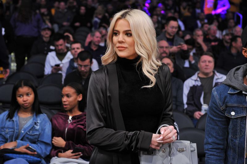 Khloe Kardashian Supports Beau Tristan Thompson Courtside at Cleveland Cavaliers Game