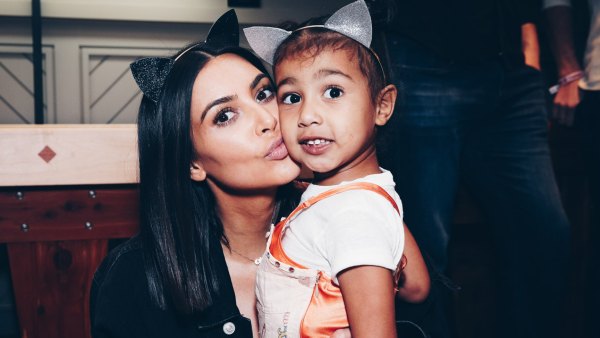 Kim Kardashian and North West