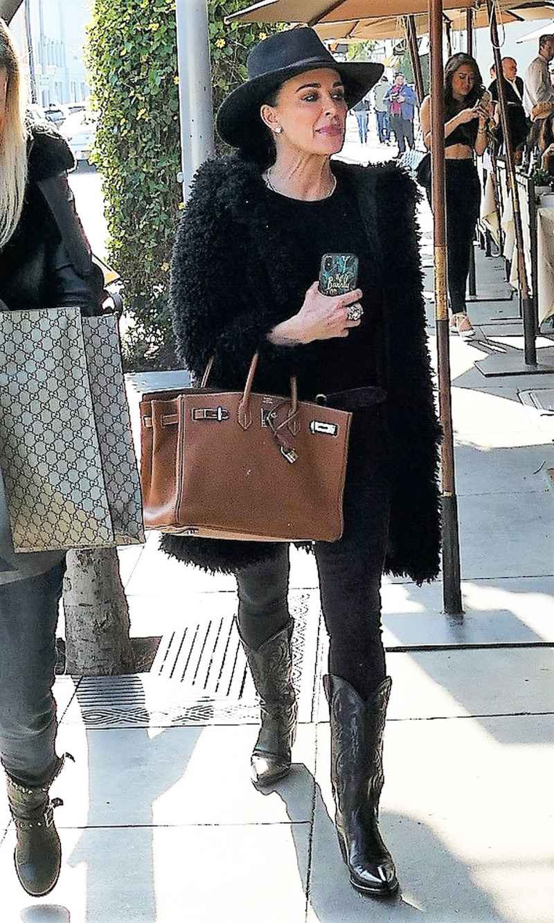 Kyle Richards' Adds a Fluffy Topper to Must-Have Coat Inspiration Collection