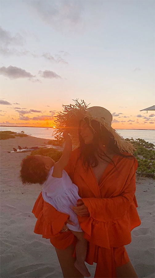 Kylie Jenner Kicks Off Stormi Webster's 1st Birthday Early With Tropical 'Adventures'