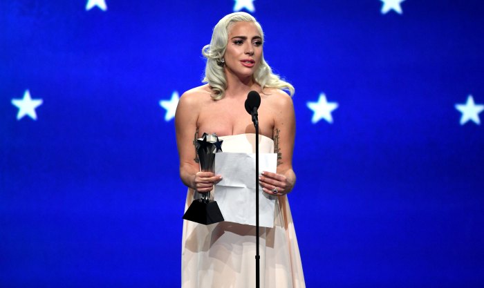 Lady Gaga Delivers Powerful Speech at Critics Choice 2019 After Tying With Glenn Close