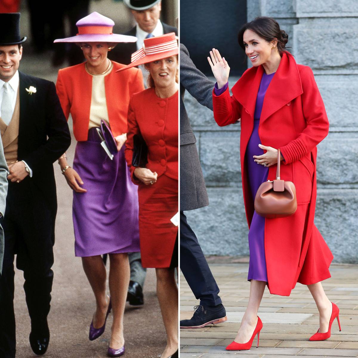 Every Time Meghan Markle Paid Homage to Princess Diana Through Style
