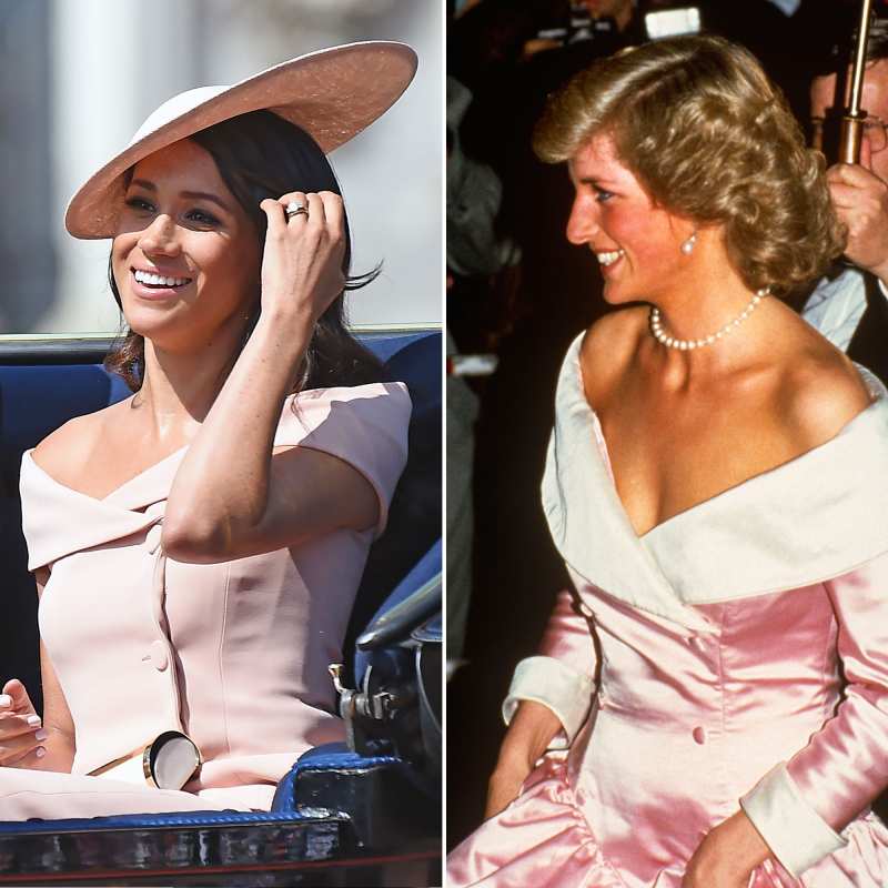 Every Time Meghan Markle Paid Homage to Princess Diana Through Style