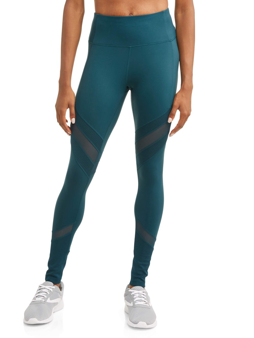 mesh insert performance leggings