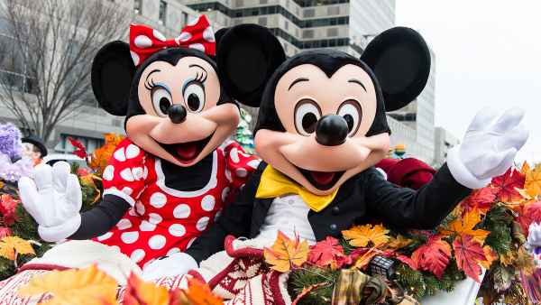 Minnie Mouse and Mickey Mouse