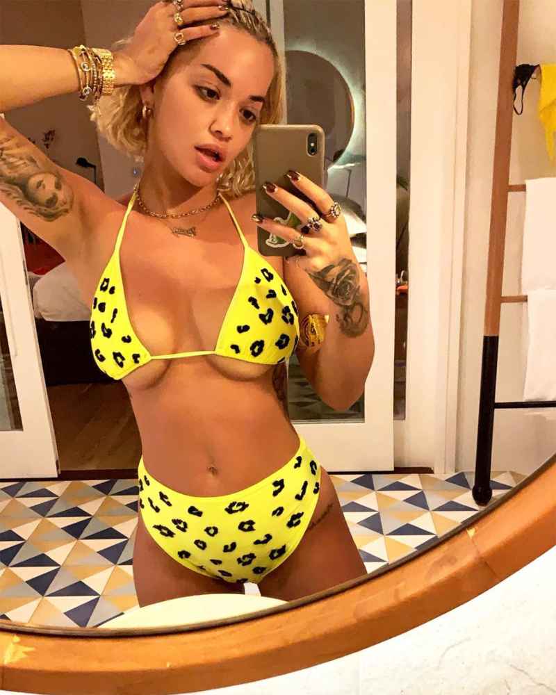 Rita Ora Posts Sexy Nearly Nude Selfie: ‘I Need to Figure Out My Bra Size’