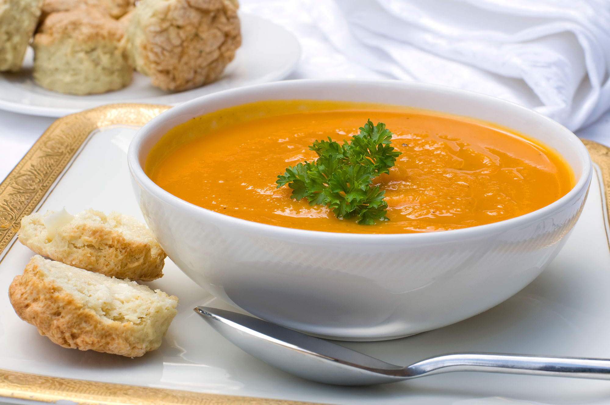 Warm Up With This Curried Butternut Squash and Apple Soup Recipe