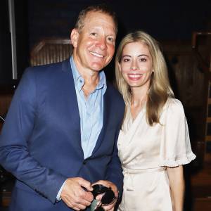 Steve Guttenberg and Emily Smith