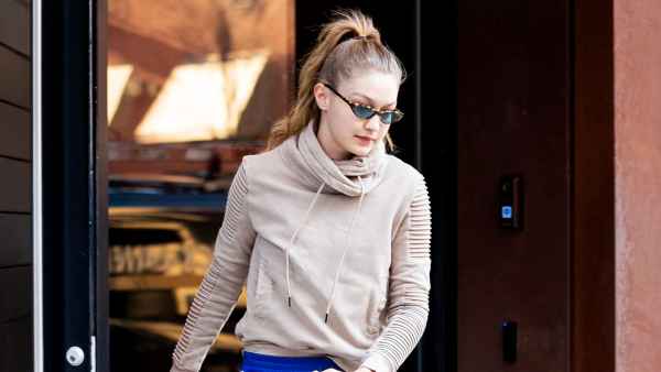 Gigi Hadid Tiny Sunglasses