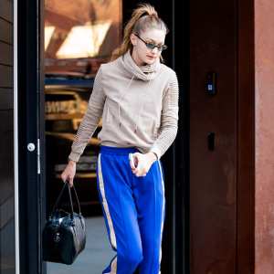 Gigi Hadid Tiny Sunglasses
