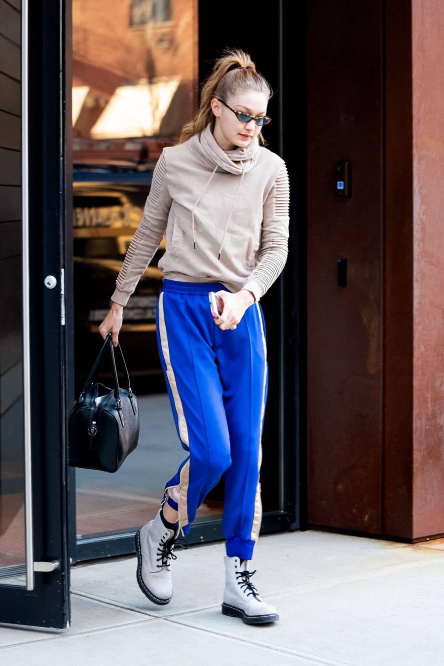 Gigi Hadid Tiny Sunglasses