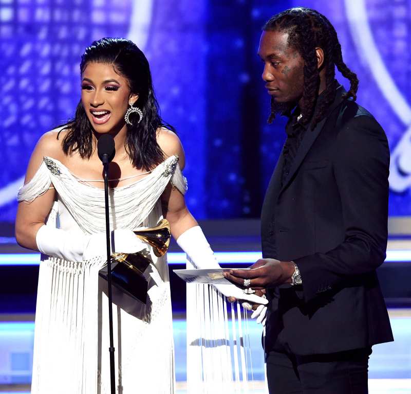 Grammys 2019 What You Didn't See On Tv Cardi B Offset