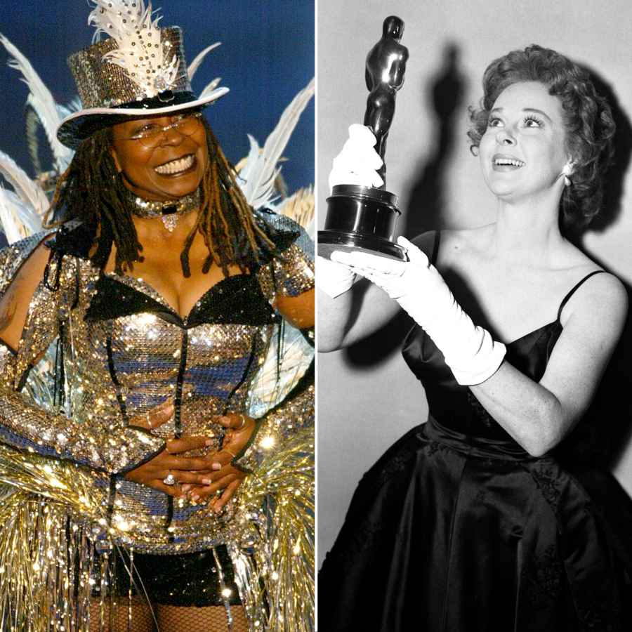 oscars fun facts Whoopi Goldberg Susan Hayward