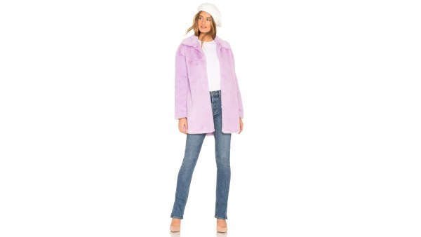 faux fur coat