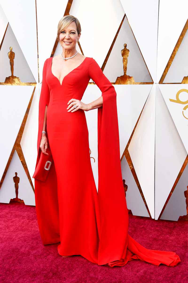 See the Best Oscar Dresses of Years Past Allison Janney