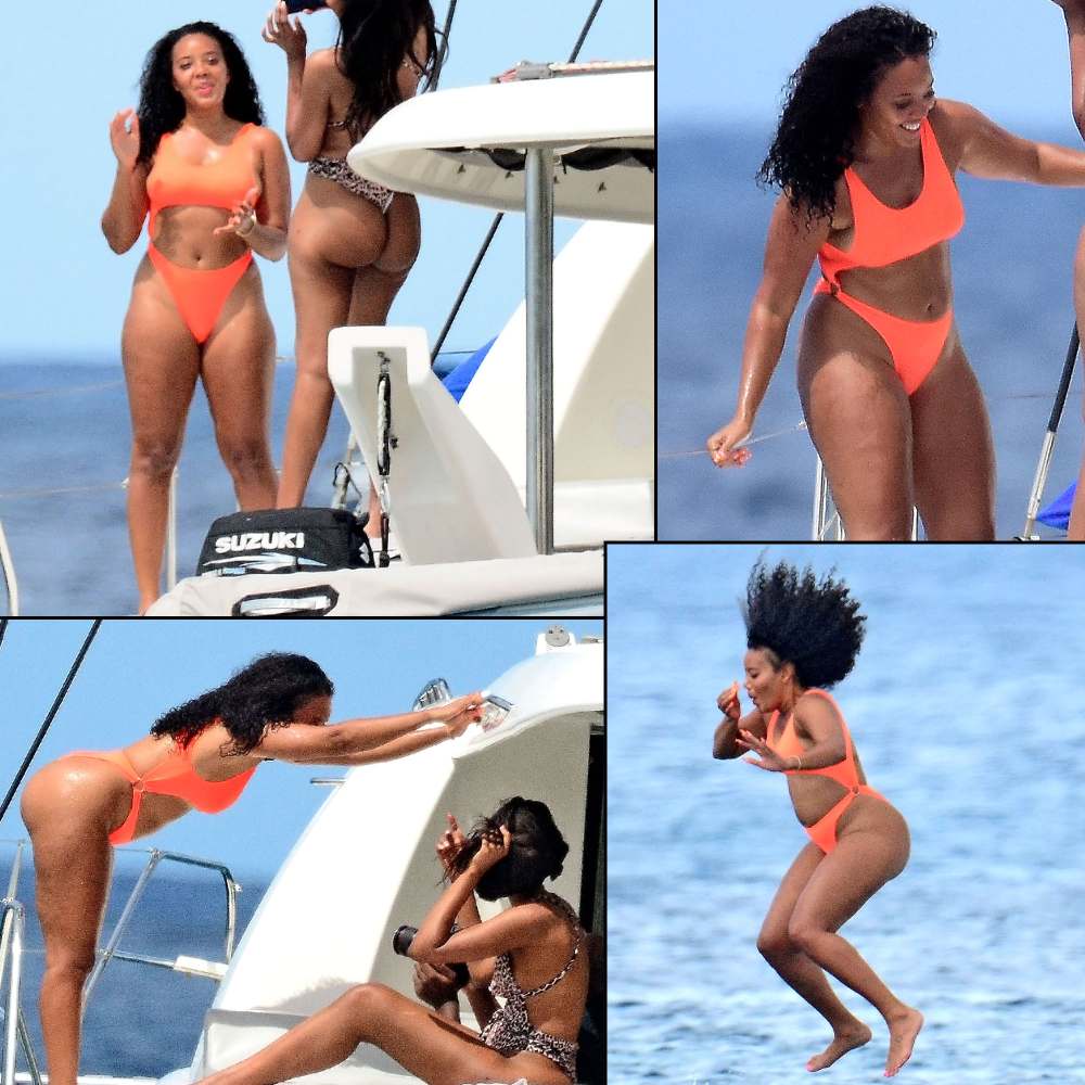 Angela Simmons Frolics in Bikini, Is ‘Proud’ of ‘Natural Body,’ ‘Cellulite’