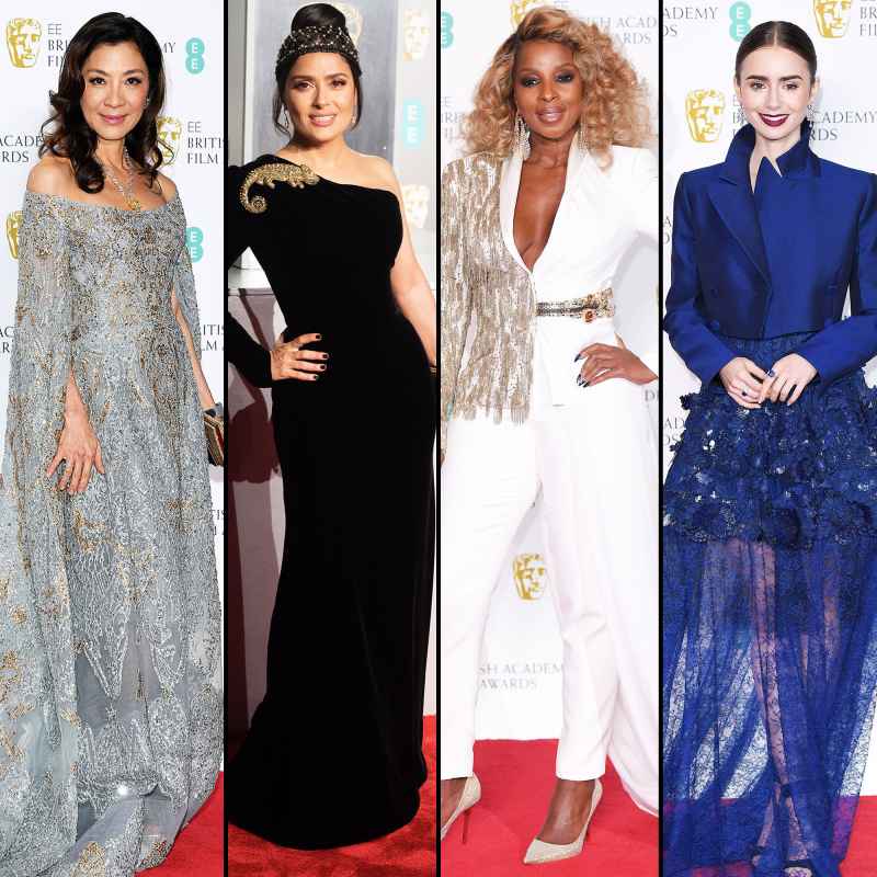 BAFTAs 2019 Michelle Yeoh, Salma Hayek , Mary J. Blige and Lily Collins