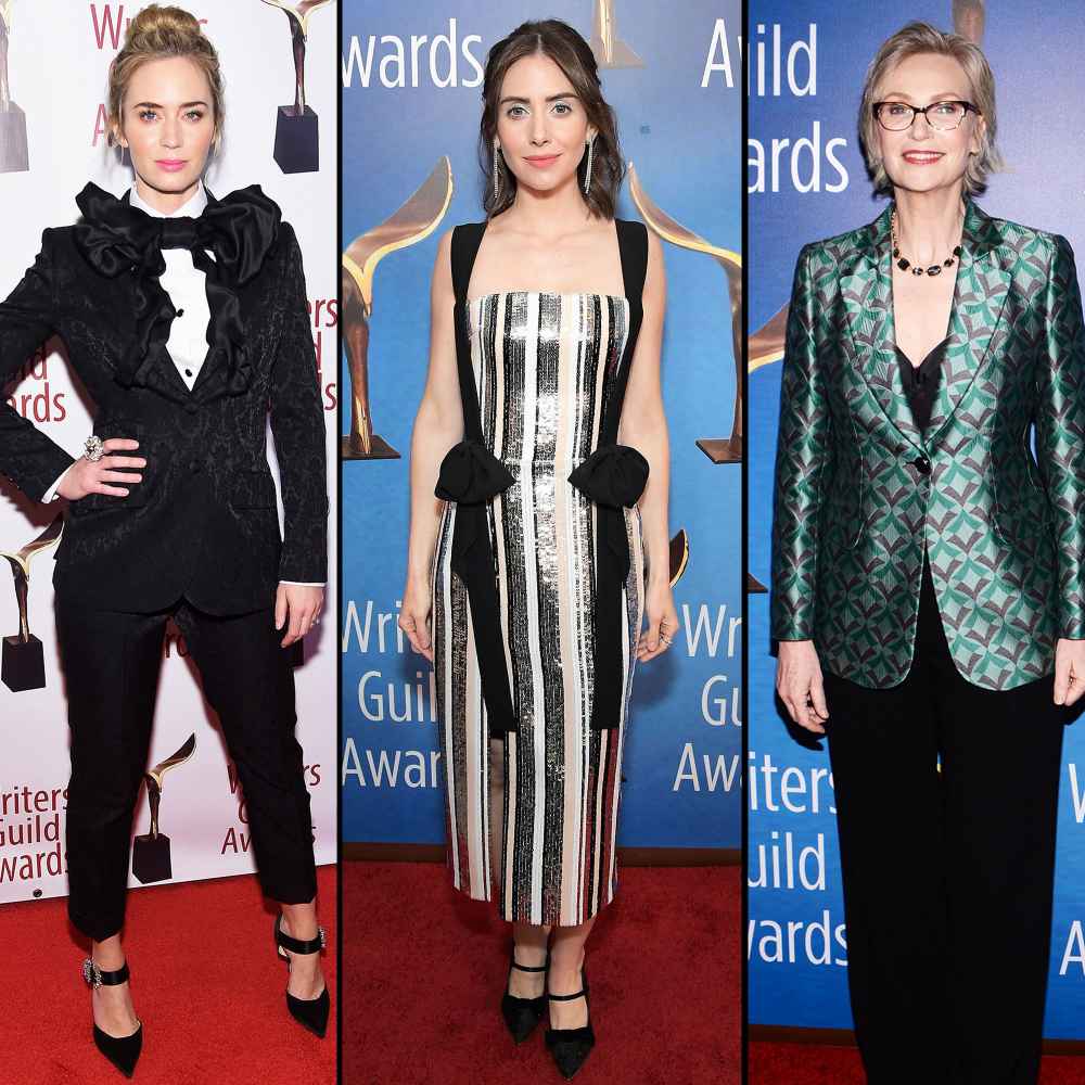 Emily Blunt, Alison Brie and Jane Lynch Best Looks at the Writers Guild Awards