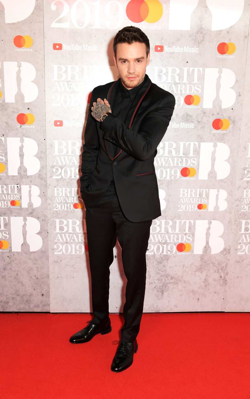 brit awards red carpet 2019 Liam Payne