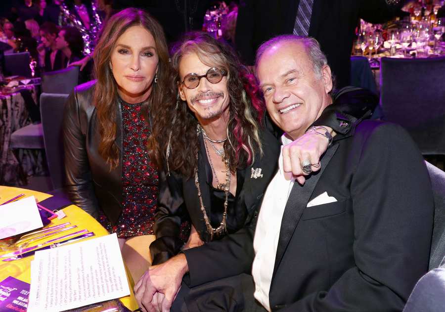 Steven Tyler Grammys 2019 Viewing Party Caitlyn Jenner Kelsey Grammery
