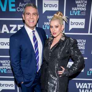 Christina Aguilera Sends Andy Cohen 3 Week Old Son Dirty Diapers Mini Chaps