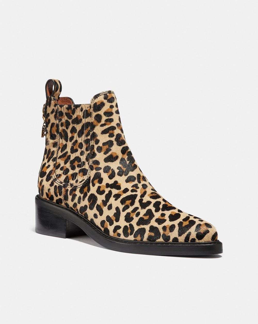 Coach Leopard Boots