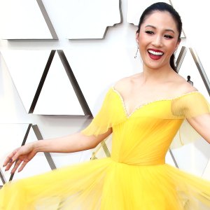 Coldplay's Song 'Yellow' Was Part of the Inspiration Behind Constance Wu's Oscar Dress