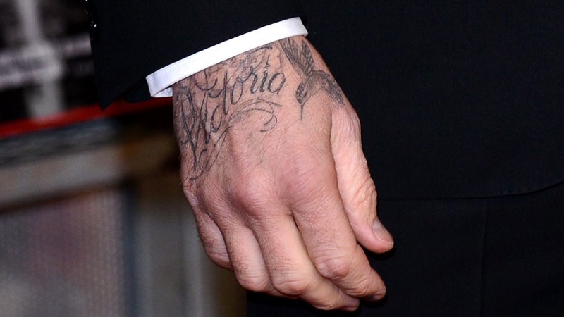 David Beckham Tattoo 2013