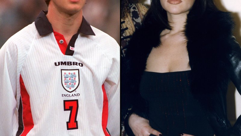 David Beckham and Victoria Adams 1997