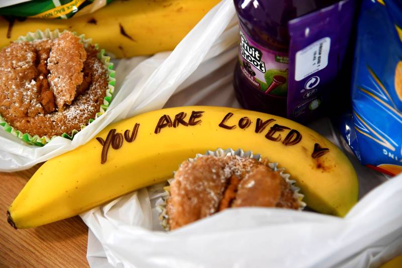 Duchess Meghan's Obsession With Bananas Continues as She Writes Inspirational Messages on the Fruit