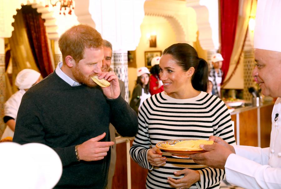 Duchess-Meghan,-Prince-Harry-Attend-Cooking-Demonstration-in-Morocco-1