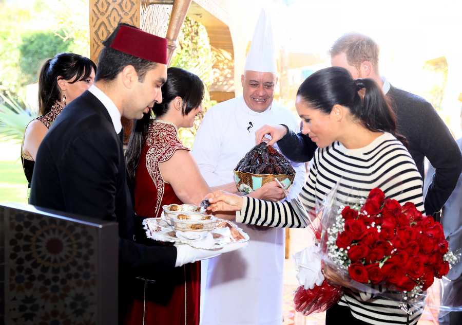 Duchess-Meghan,-Prince-Harry-Attend-Cooking-Demonstration-in-Morocco-5