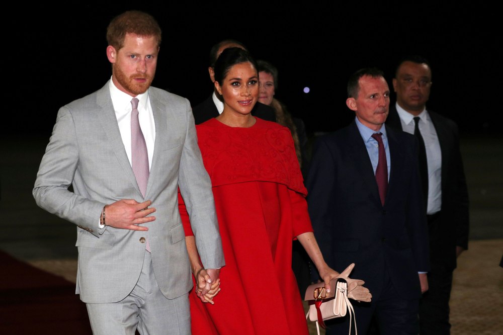 Duchess Meghan and Prince Harry Arrive in Morocco