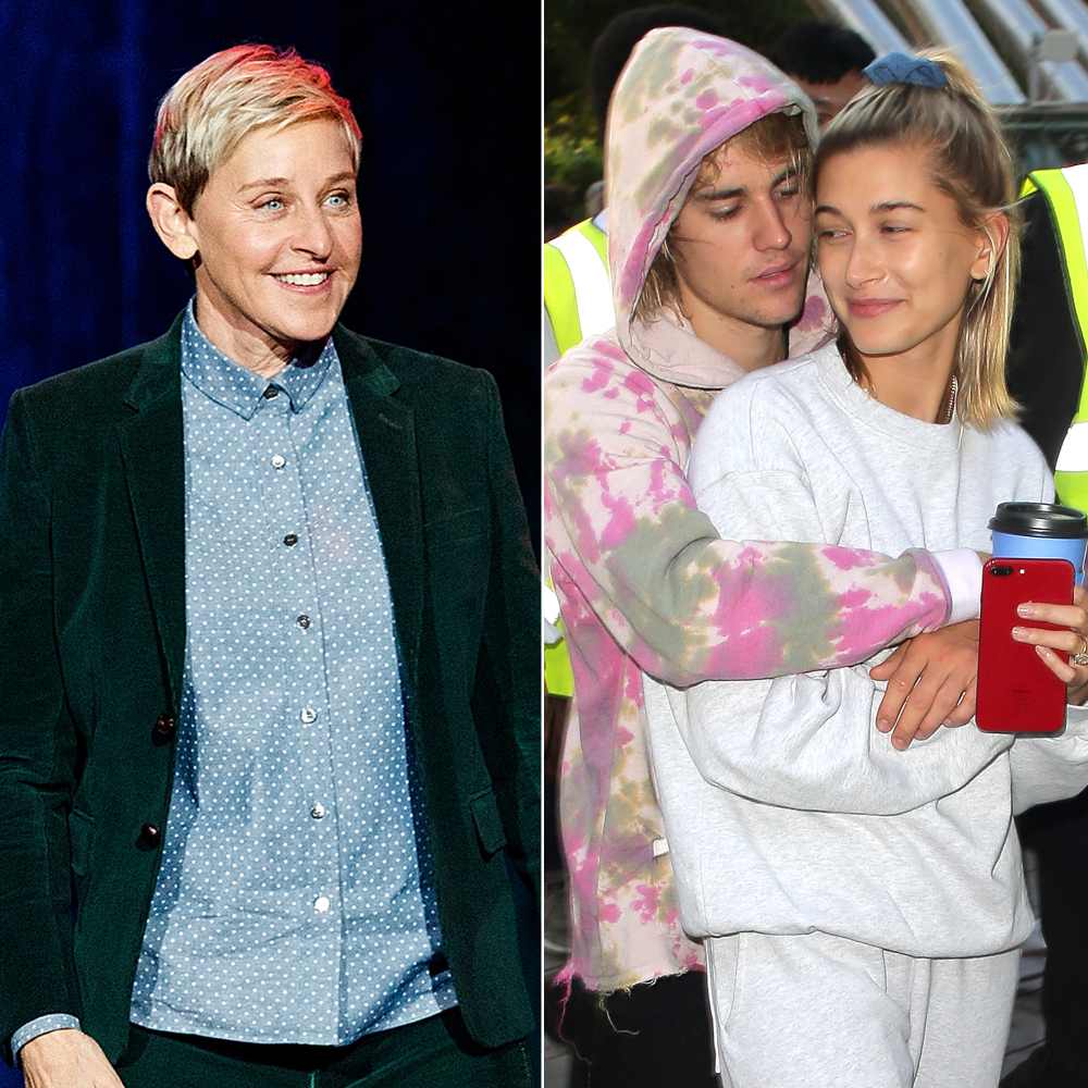 Ellen DeGeneres Hilariously Roasts Justin Bieber and Hailey Baldwin&rsquo;s Vogue Cover