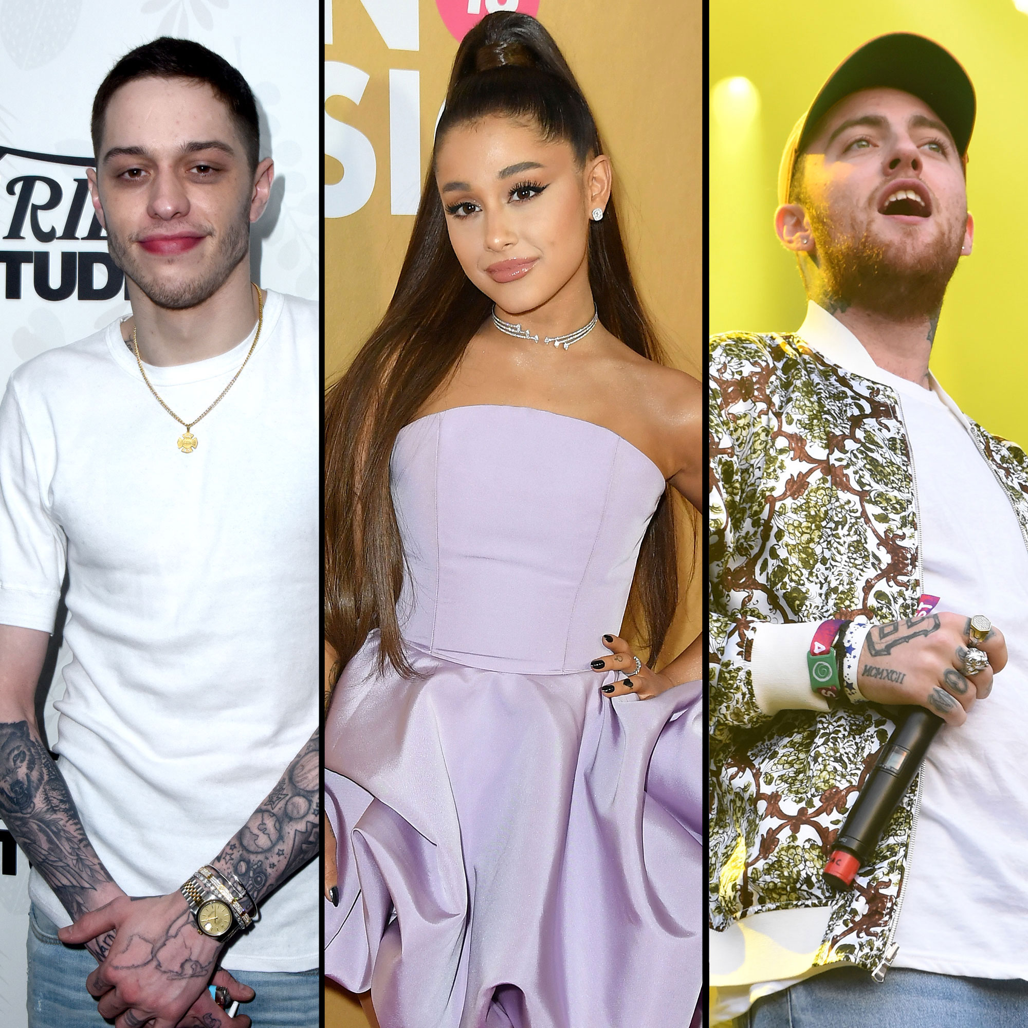 Is Ariana Grandes Ghostin About Exes Pete Davidson Mac