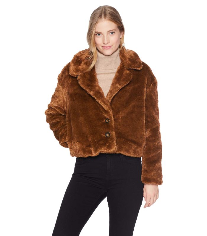 This Is the Only Place to Buy This Glamorous Faux-Fur Coat