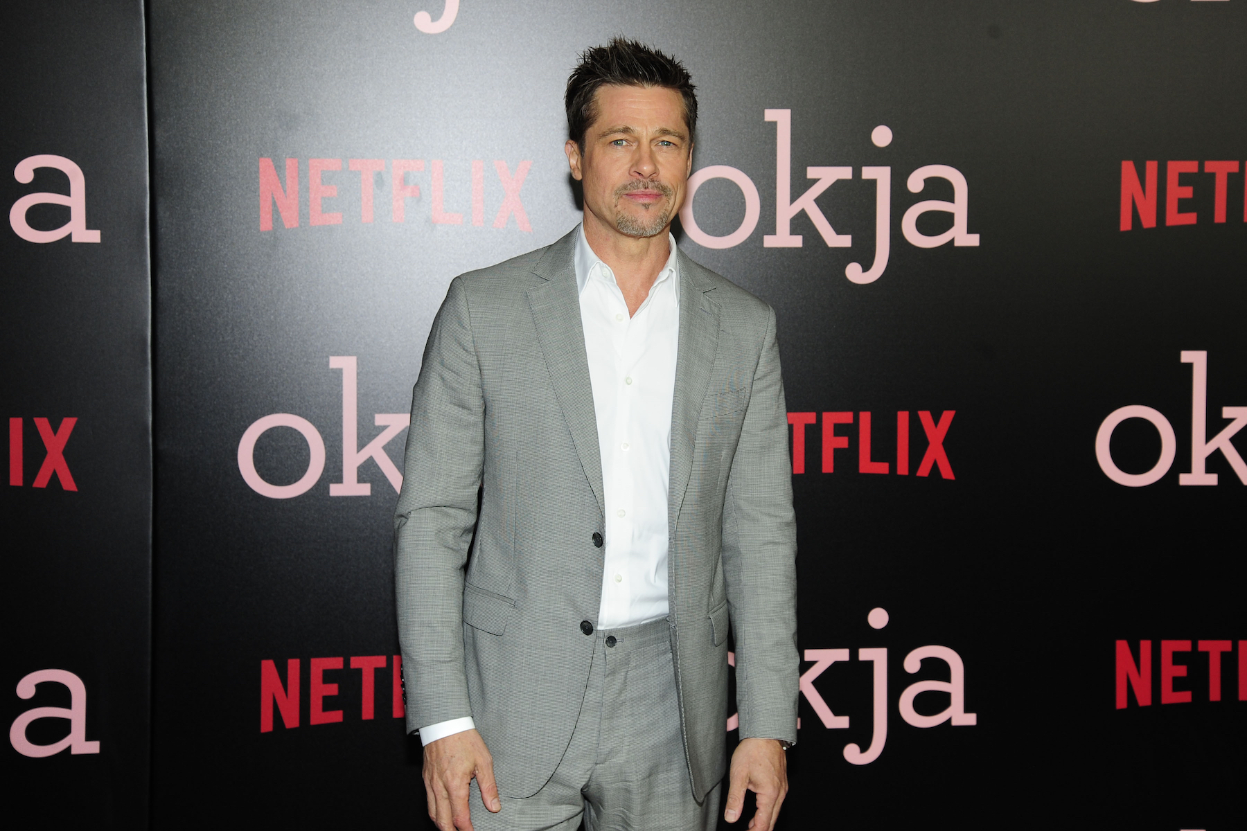 Brad Pitt Seen Outside Ex-Wife Jennifer Aniston’s Celeb-Filled 50th Birthday Party