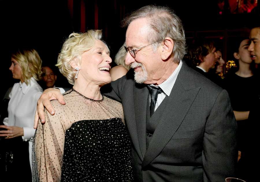 Oscars 2019 Afterparties Glenn Close Steven Spielberg