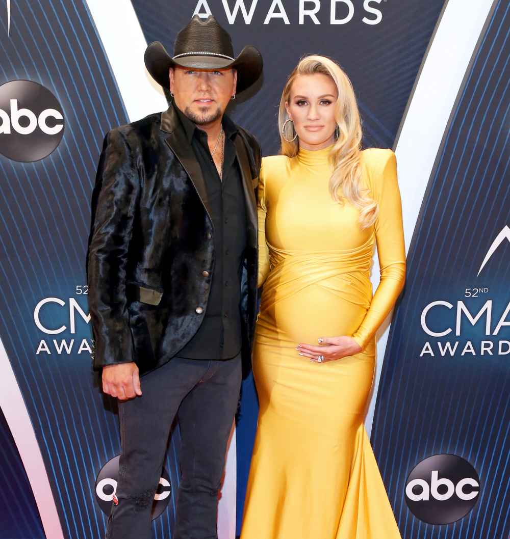 Jason Aldean Introduces 14-Month-Old Son Memphis to Newborn Sister